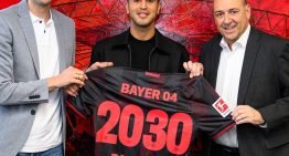 Exequiel Palacios, un campeón del mundo que festeja en Europa: extendió su contrato con Bayer Leverkusen hasta 2030