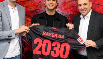 Exequiel Palacios, un campeón del mundo que festeja en Europa: extendió su contrato con Bayer Leverkusen hasta 2030