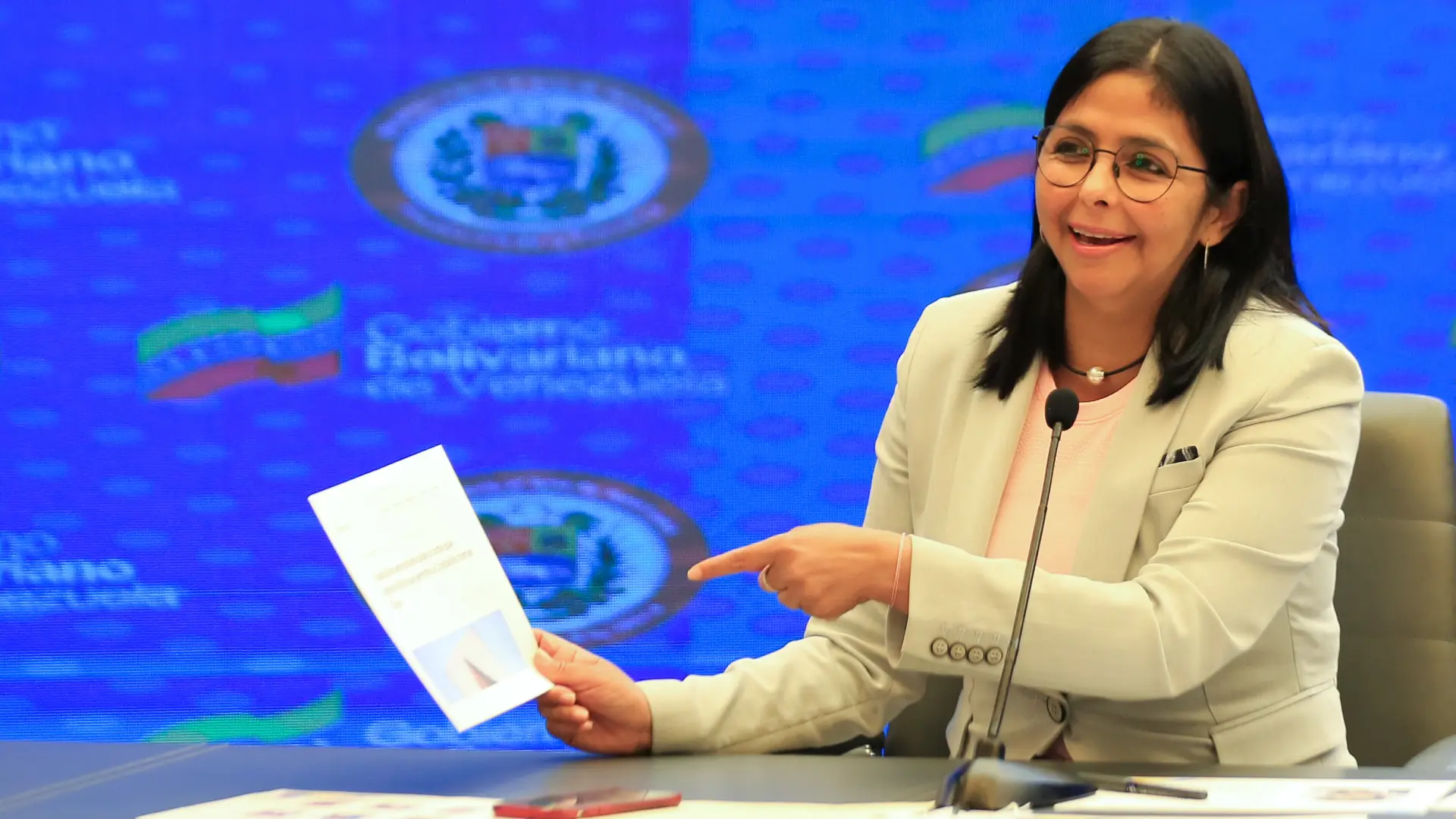 Delcy Rodríguez niega haber ofrecido a EEUU un Gobierno de transición en Venezuela sin Maduro y con ella de presidenta