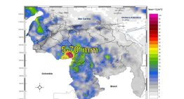Inameh prevé lluvias y chubascos en algunos estados de Venezuela este #2Oct