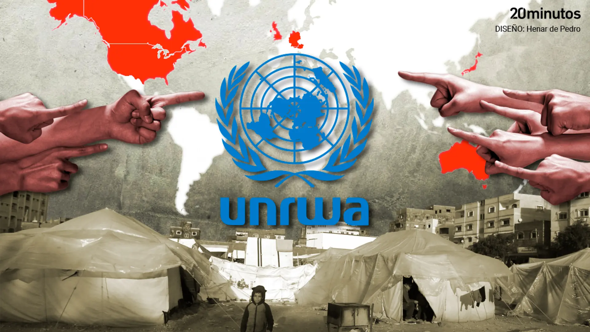 Así es la UNRWA, la agencia de la ONU a la que EEUU acusa de ser una «filial de Hamás» Así es la UNRWA, la agencia de la ONU a la que EEUU acusa de ser una «filial de Hamás»