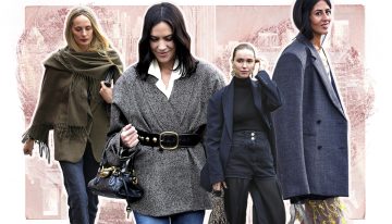 Por qué todas las editoras de moda están cambiando su abrigo por una blazer de lana