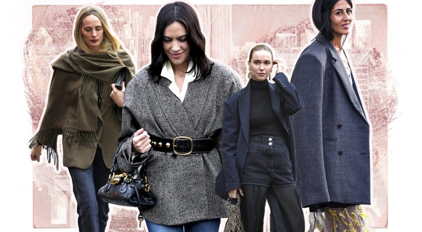 Por qué todas las editoras de moda están cambiando su abrigo por una blazer de lana