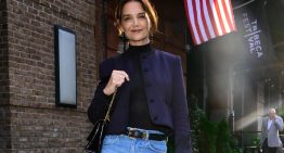 Katie Holmes tiene el look de vaqueros más fácil de copiar pero también el más cool (y barato)