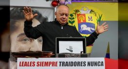 Diosdado Cabello: Nicolás Maduro y yo siempre estaremos juntos