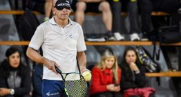 Fue campeón de TC Pista, perdió la vista tras quedar en medio de un tiroteo y ahora es el mejor de la Argentina de tenis para ciegos