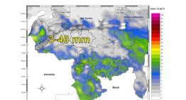 Los estados que esperan nubosidad y lluvias este #11Nov, según Inameh