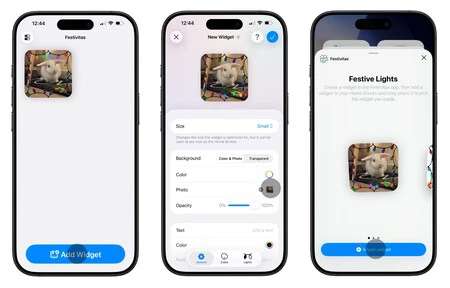 Widget Navidad Iphone