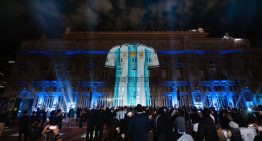 La imponente presentación de la camiseta de la Selección Argentina en el Teatro Colón