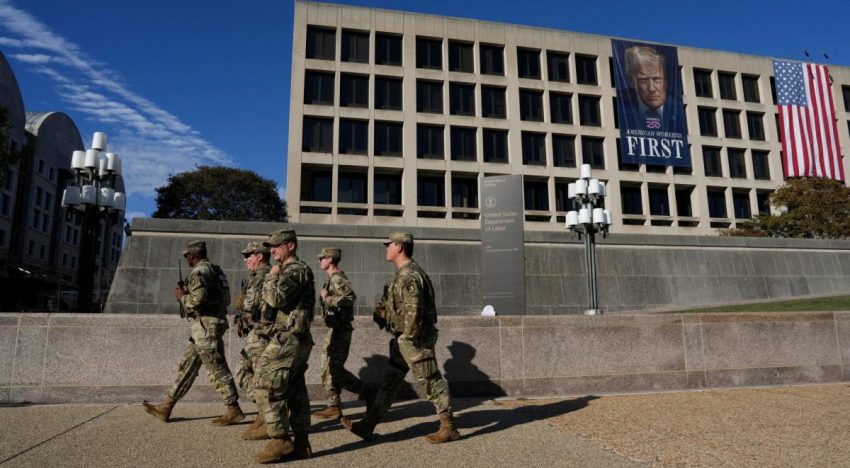 Jueza ordena al gobierno de Trump que retire la Guardia Nacional de Washington
