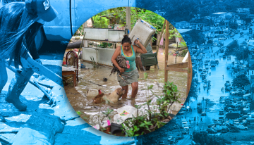 Inundaciones en Veracruz afectaron a más de 10,000 comercios y empresas, tan solo en 6 municipios