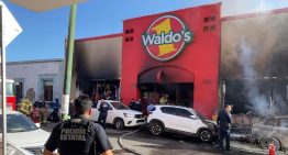 Reportan 23 muertos tras incendio en tienda del centro de Hermosillo