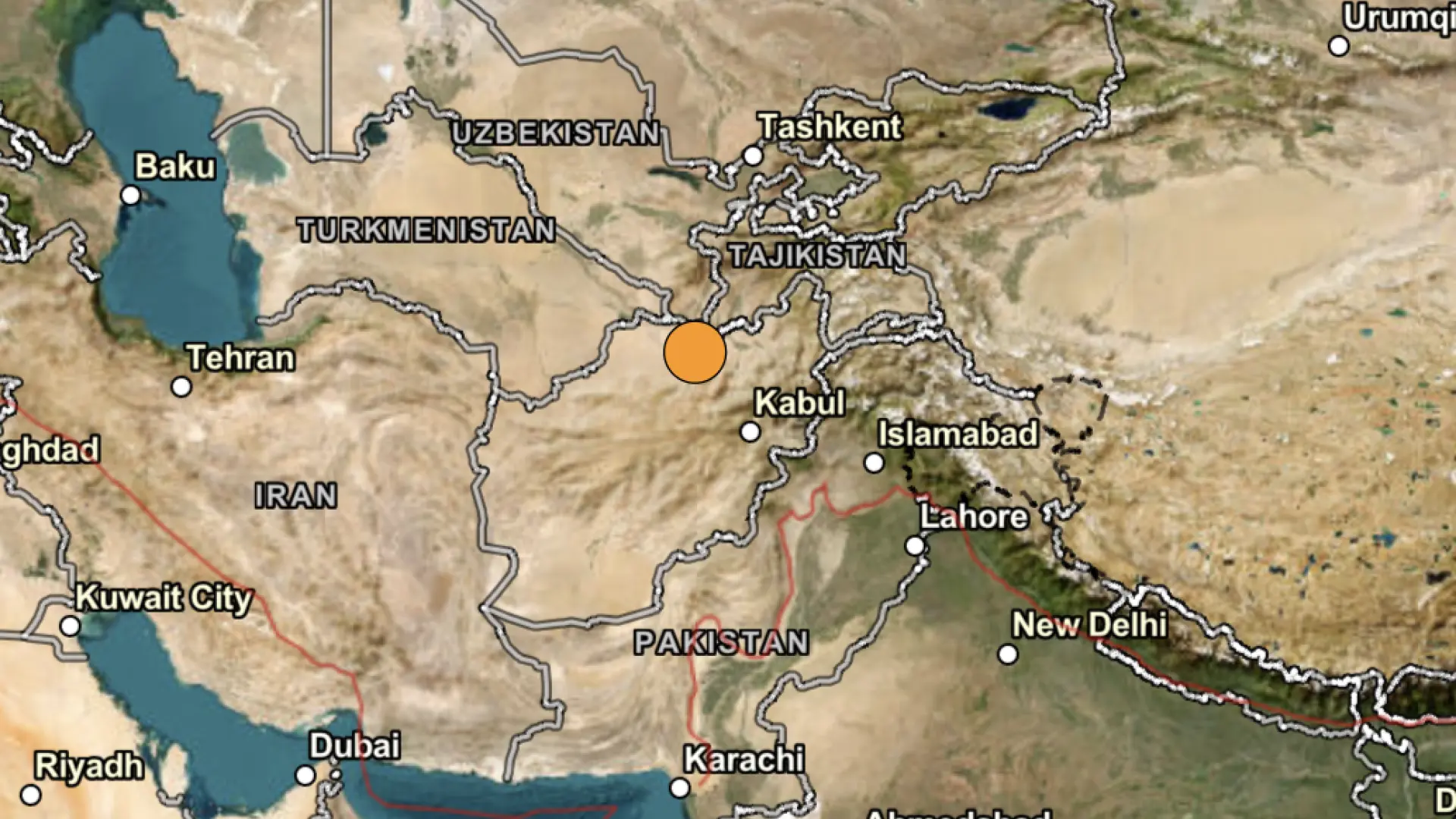 Un terremoto de magnitud 6,3 sacude el norte de Afganistán y deja al menos ocho muertos