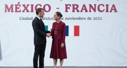 Macron invita a Sheinbaum a visitar Francia en 2026