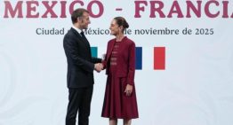 Macron invita a Sheinbaum a visitar Francia en 2026