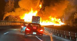 Explota pipa en la Autopista México-Puebla