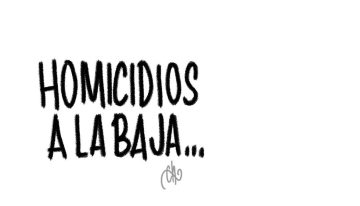Homicidios a la baja
