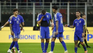 Repechaje mundialista atormenta a Italia por tercera vez