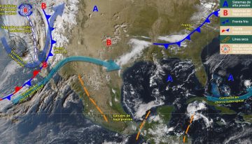 Clima México: así afectarán los frentes fríos 14 y 15 al país del lunes al jueves