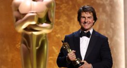 Tom Cruise recibió Óscar honorario por su trayectoria