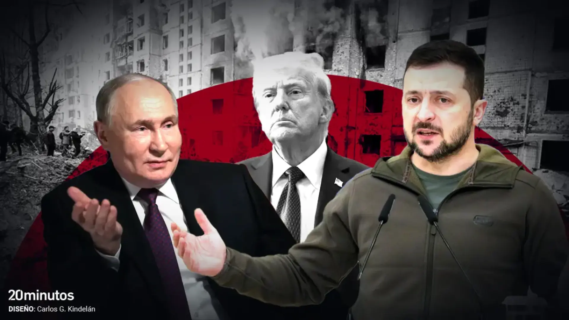 Así es el 'plan Trump' que Zelenski tiene en su mesa: cesión total del Donbás, abandono ruso de dos provincias… y recorte militar a Kiev