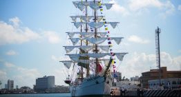 Regresa a México buque escuela que chocó contra el puente de Brooklyn