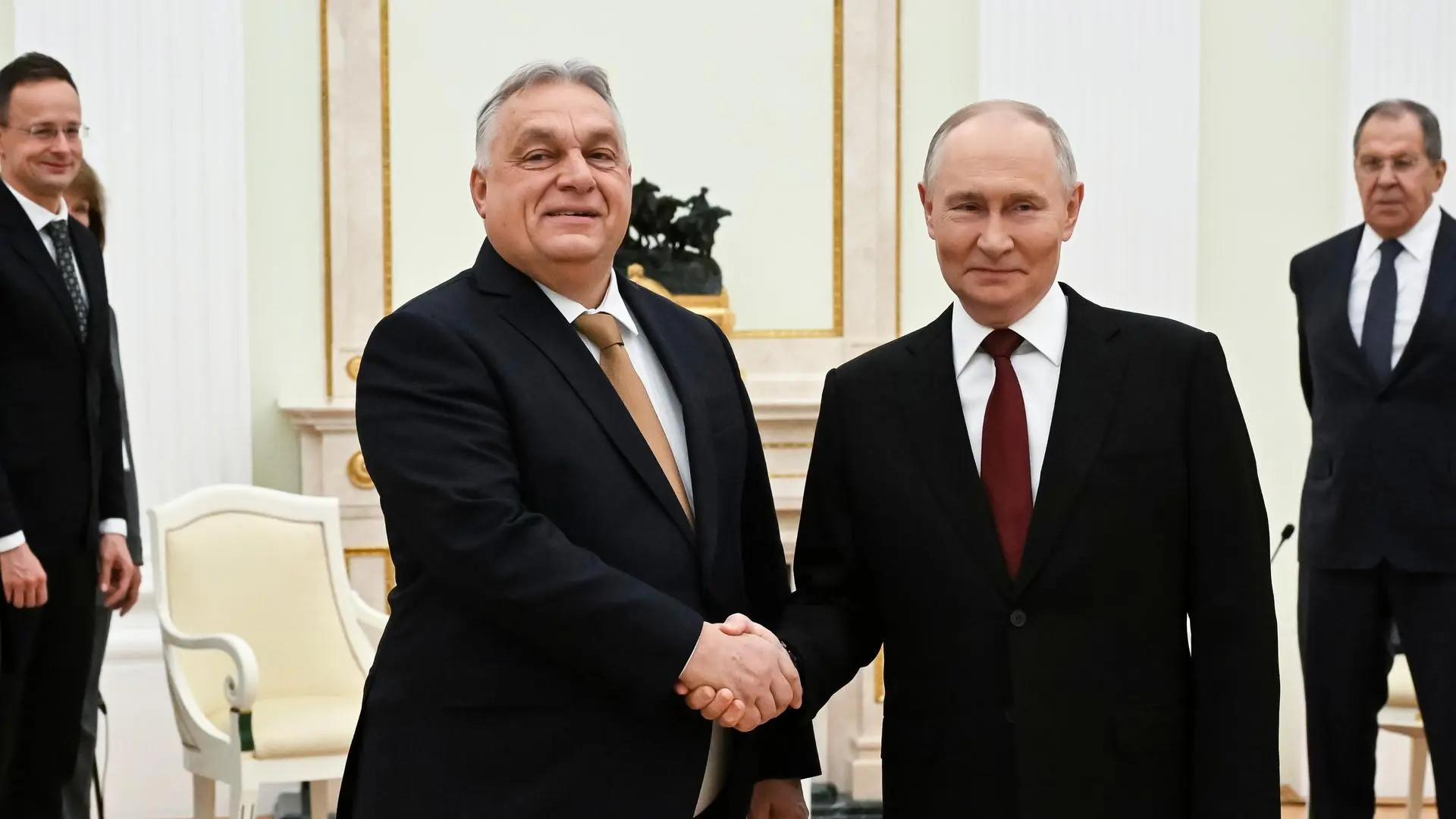 Putin acepta que Budapest acoja conversaciones de paz para Ucrania durante la visita de Orbán a Moscú
