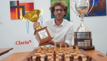 Robert Hungaski conquistó invicto la Copa Clarín de ajedrez en Villa Martelli