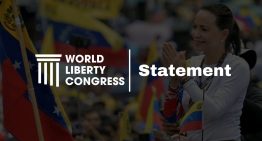 María Corina Machado aseguró en el Congreso Mundial de la Libertad que el cambio es inevitable