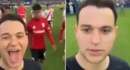 Quién es el joven que se hizo viral tras la agresión de Salas al final el Superclásico entre Boca y River: «No tuve intenciones de burlarme”