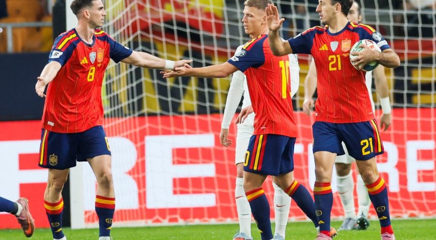 España, el 'cuco' de la Scaloneta para la Finalissima, se clasificó al Mundial 2026 pero no tiene mandíbula de acero: empató con Turquía