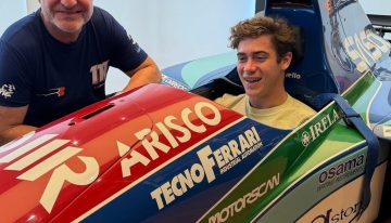 Franco Colapinto y una cena especial antes del Gran Premio de Brasil de Fórmula 1: Rubens Barrichello lo invitó a un asado