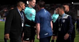 Alfredo Berti se cruzó con López Muñóz, el árbitro Ramírez lo expulsó de la final de la Copa Argentina y terminaron en un picante cara a cara: «Vos sos un botón»