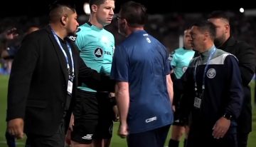 Alfredo Berti se cruzó con López Muñóz, el árbitro Ramírez lo expulsó de la final de la Copa Argentina y terminaron en un picante cara a cara: «Vos sos un botón»