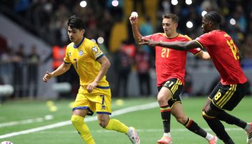 Bélgica no pudo con Kazajistán y tiene que esperar para lograr la clasificación directa al Mundial 2026