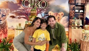 El golazo viral de Ciro Messi: un tiro libre que fue una copia certificada de los que hace papá Lionel