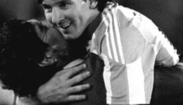 La foto que Lionel Messi eligió para recordar a Diego Maradona, a cinco años de su muerte