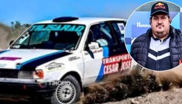 Conmoción en el rally: murió el piloto César Pérez tras chocar y quedar atrapado dentro de un auto en llamas