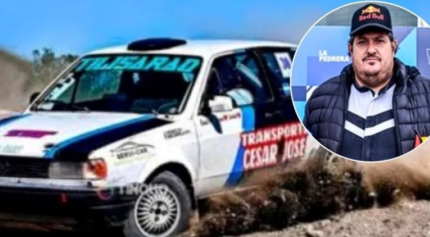 Conmoción en el rally: murió el piloto César Pérez tras chocar y quedar atrapado dentro de un auto en llamas