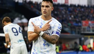 Lautaro Martínez se sacó la mufa con un doblete para cortar la mala racha y meterse en la historia de Inter de Milán