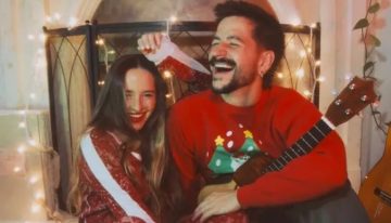 Evaluna y Camilo estrenaron canción navideña que fusiona tradiciones venezolanas, colombianas y de EEUU