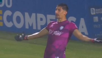 El arquero argentino Gino Santilli metió un golazo de arco a arco en el fútbol uruguayo con Cerro Largo y sorprendió con su sinceridad