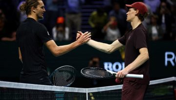 Sinner, finalista del Masters 1000 de París: demolió a Zverev y quedó a una victoria de volver al número 1 del mundo