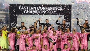 Inter Miami goleó a New York City FC, Messi festejó como un título ser el mejor de la Conferencia Este y ahora jugará la final de la MLS