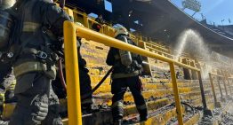 Incendió en la Bombonera: el motivo del fuego en una de las populares de la cancha de Boca