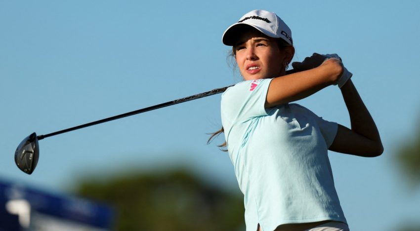 Kai, la nieta de Donald Trump, no pudo con los nervios e hizo agua en su primer torneo como golfista profesional
