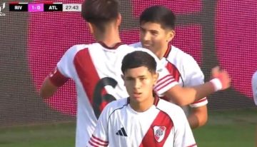 River hizo gala de sus joyas en Miami: le ganó 2-0 al Atlético de Madrid con un doblete del pibe Cabral y gritó campeón en la Messi Cup