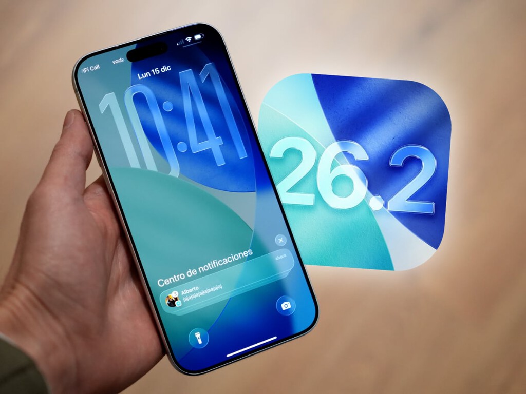 Que no se te pasen las notificaciones. Ahora con iOS 26.2 puedes hacer que tu pantalla parpadee con cada mensaje 