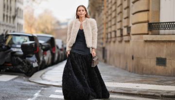 Soy editora de moda y estos son los looks que llevaré en Navidad: de la falda mantón de Zara al vestido del color tendencia