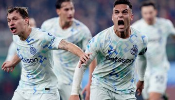 Lautaro Martínez sigue intratable: asistencia, golazo y grito «a lo Maradona» para que Inter espere la Navidad en lo más alto de la Serie A